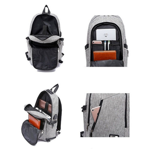 Moda gran viaje caja del ordenador portátil del negocio College school colegio mochilas bolsas - Product Image 4