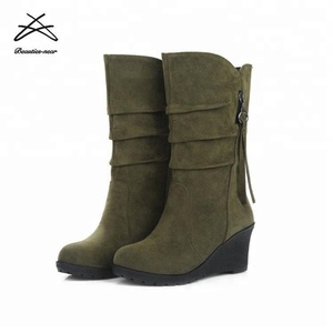 Botas de tacón medio para mujer, botas de nieve para invierno, gran oferta, <span class=keywords><strong>2018</strong></span> - Product Image 2