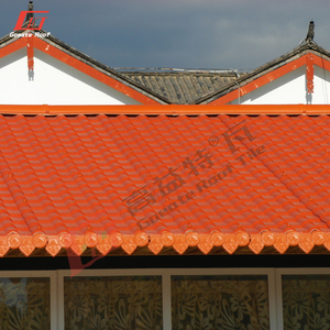 לבן אדום שרף סינתטי גג גיליון asa upvc פלסטיק ספרדית גג גג - Product Image 3