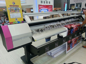 1.6 m 1.8 m 3.2 m 1440 dpi Galaxy film <span class=keywords><strong>flex</strong></span> bannière traceur grand format éco imprimante solvant avec dx5 tête d'impression - Product Image 2