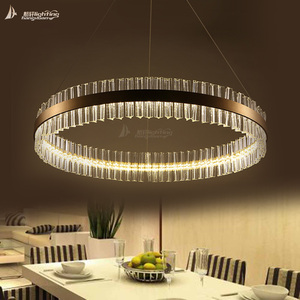 Moderno colgante LED tira k9 araña de cristal de <span class=keywords><strong>hotel</strong></span> - Product Image 6