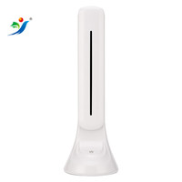 Lampe de table LED moderne directe d'usine abat-jour en matériau ABS blanc pour la lecture des enfants contemporain pour les chambres résidentielles