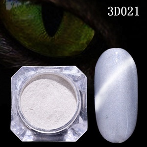 BOJUN Pigment ongles Galaxy Magnétique acrylique 3D Métallique Oeil de Chat Clou plongeant la poudre - Product Image 4