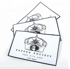 <span class=keywords><strong>Sew</strong></span> <span class=keywords><strong>On</strong></span> Giá Rẻ Tên Thương Hiệu Tùy Chỉnh Logo Rửa Được Damask Cổ Thẻ Máy Dệt Nhãn Cho Quần Áo - Product Image 1