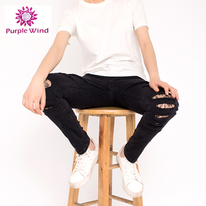 Nouvelle marque 2017 des états push up kan peut déchire skinny rock revival jeans - Product Image 1