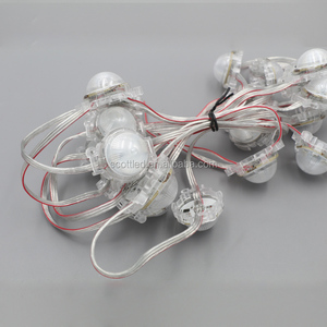 <span class=keywords><strong>Petit</strong></span> <span class=keywords><strong>pixel</strong></span> LED cabochon, lumière ponctuelle LED, programmes logiciels, pleine couleur, diamètre 40 mm, éclairage ponctuel - Product Image 4
