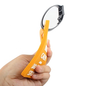 OEM ที่กำหนดเองนูนชื่อโลโก้ธรรมดาซอฟท์พีวีซีซิลิกอนยางแท็กกระเป๋า - Product Image 1