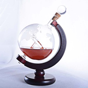 Bình Rượu Whisky <span class=keywords><strong>Globe</strong></span> 650ML Với Mặt Phẳng Cổ - Product Image 3