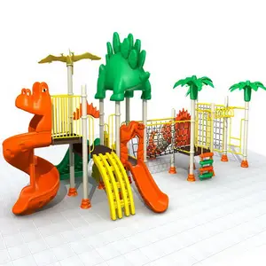 欧盟标准日托儿童户外玩具木材户外游乐场幻灯片