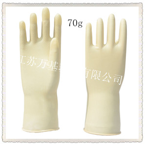 Gants résistant à la protection d’une solution zinc-cobalt-nickel latex <span class=keywords><strong>manique</strong></span> industriels - Product Image 1