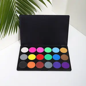 Bán buôn tùy chỉnh Trung Quốc Mỹ phẩm 18 màu sắc tươi sáng Eyeshadow Bronzer nhãn hiệu riêng Hot Bán Eye Shadow