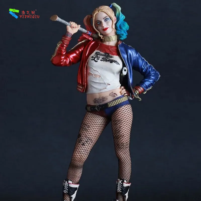 YIZHIQIU harley quinn cosplay yetişkin cosplay kostüm