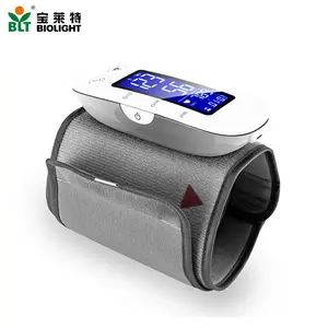 Light Portable Fully Automatic Digital Upper Arm Blood Pressure Monitor With USB