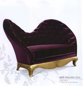 Hecho en China Chaise Lounge antiguo chaise lounge francés chaise lounge