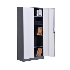 Sale Good Quality OEM Capacity File <strong>Storage</strong> Cupboard Office Steel <strong>Lockable</strong> Adjustable Shelving Document <strong>Storage</strong> 2 Door <strong>Cabinet</strong> - Product Image 3