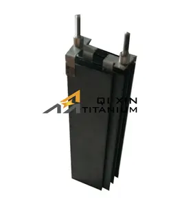 Lembar Anode untuk Kit HHO DSA Titanium Dipasang Di Generator HHO. Bukan Pelat Bubuk/Jaring CN;SHA 99.6% Black Qixin Qx-a