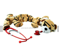 Échantillon gratuit de housse de stéthoscope personnalisée en peluche, éléphant, singe, poussin, cochon, tigre, animal, service de pédiatrie de l'hôpital, cadeau animal