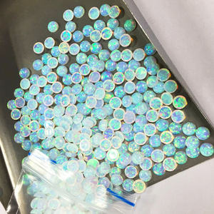 5 millimetri <span class=keywords><strong>Blu</strong></span> Cabochon Pietre Preziose Commercio All'ingrosso Della Cina Allentato <span class=keywords><strong>Opale</strong></span> Prezzo di <span class=keywords><strong>Pietra</strong></span> - Product Image 2