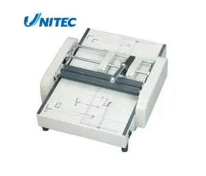 Hot selling products book stapler creasing folding machine booklet maker machine with factory price