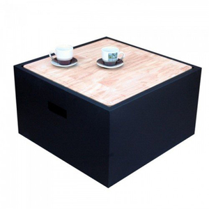 Modern Square Patio <strong>Firepit</strong> Box Fire <strong>Table</strong> with BBQ Grill Portable for Outdoor Garden Backyard &amp; Party Sturdy &amp; Easy to Use - Product Image 3