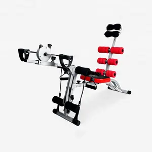 Home Fitness Equipment 6 In 1 Total Gym Ab Power Crunch Machine