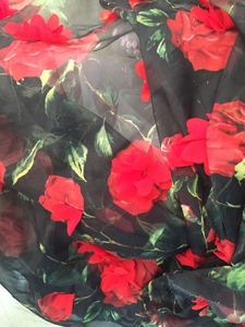 Tessuto in <span class=keywords><strong>Chiffon</strong></span> con <span class=keywords><strong>Fiori</strong></span> 3D in Perla, Vendita all'Ingrosso di Fabbrica, <span class=keywords><strong>per</strong></span> <span class=keywords><strong>Abiti</strong></span> di Alta Qualità - Product Image 3
