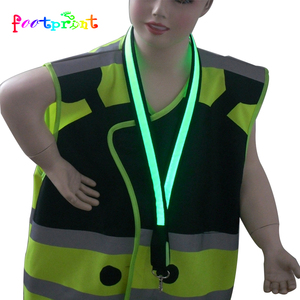 Lanière lumineuse à led clignotante avec porte-carte d'identité, 10 pièces, <span class=keywords><strong>promotion</strong></span> - Product Image 5