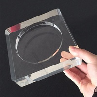 Feuille acrylique transparente en plastique brillant haute brillance 4 pieds x 8 pieds, plaques PMMA transparentes, épaisseur 25 mm, feuilles de plexiglas