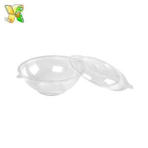 Ensaladera de plástico de calidad alimentaria barata ensaladera de plástico desechable - Product Image 4