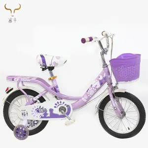 Aluminium Rim Roda dengan Harga Murah Sepeda Anak/12 "/14 Inci/16"/ 20 "Kualitas Tinggi Anak Sepeda Bicicleta/Anak-anak Sepeda Di Saham Pink 2 Kursi Siklus