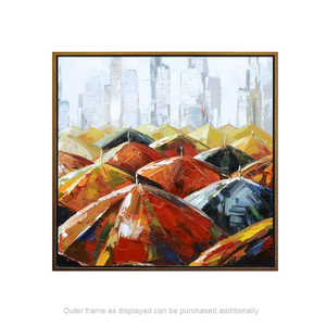 Pintura al <span class=keywords><strong>Óleo</strong></span> sobre Lienzo de Paisaje Abstracto Fácil de Pintar, China - Product Image 5