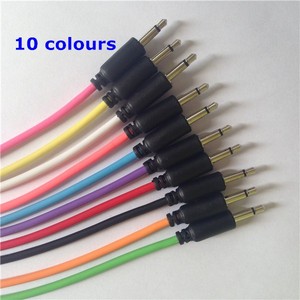 Eurorack Câbles Patch 3.5mm Mono <span class=keywords><strong>Mini</strong></span> Jack pour utilisation avec Modulaires et d'autres Équipements utilisant CV signaux - Product Image 5