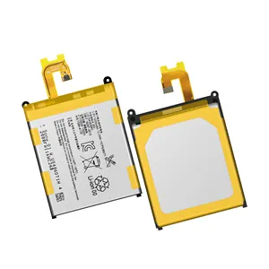 Bateria de polímero de lítio para sony, aaa + qualidade para sony xperia z2 lis1543erpc l50w l50t l50u d6503