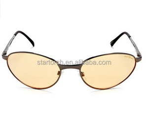 Eagle Eye Stimuler Lumière Aviator Lunettes Non-Polarisées Extrême Aviator Lunettes Gunmetal Cadre <span class=keywords><strong>Orange</strong></span> Clair Lentille - Product Image 2