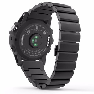 De acero de para Garmin Fenix 5X metal Correa ajuste fácil 26mm ancho de acero inoxidable bandas de reloj Garmin fenix 5x3 HR - Product Image 3