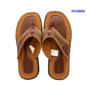 Rw28839 New Design <strong>Men</strong> <strong>Italian</strong> PU <strong>Leather</strong> slippers <strong>Sandals</strong> - Product Image 1