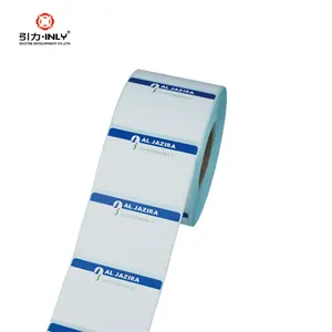 Adesivo sticker stampa di etichette adesivo di plastica sintetica etichette di carta