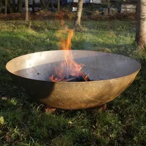 New trends design high quality steel bowl metal fire pit