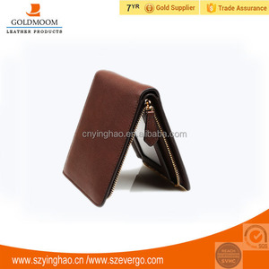 Lo nuevo RFID Bloqueo Caballeros <span class=keywords><strong>carteras</strong></span> <span class=keywords><strong>de</strong></span> cuero para los negocios - Product Image 2