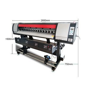Thiết Kế Mới Máy In Định Dạng Lớn Plotter XP600 Sinh Thái Máy In Dung Môi <span class=keywords><strong>DX5</strong></span> - Product Image 3