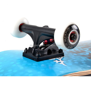 5 pulgadas De Aluminio de Camiones Noreste de Arce 7ply gráfico cóncava cubierta completa skateboard profesional - Product Image 6