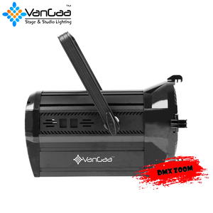 Faretto LED Fresnel da Studio 100W, Flusso Luminoso 17500lm, DMX512, IP33, con Luce Bianca Calda/Fredda per Uso Teatrale e Palcoscenico - Product Image 2