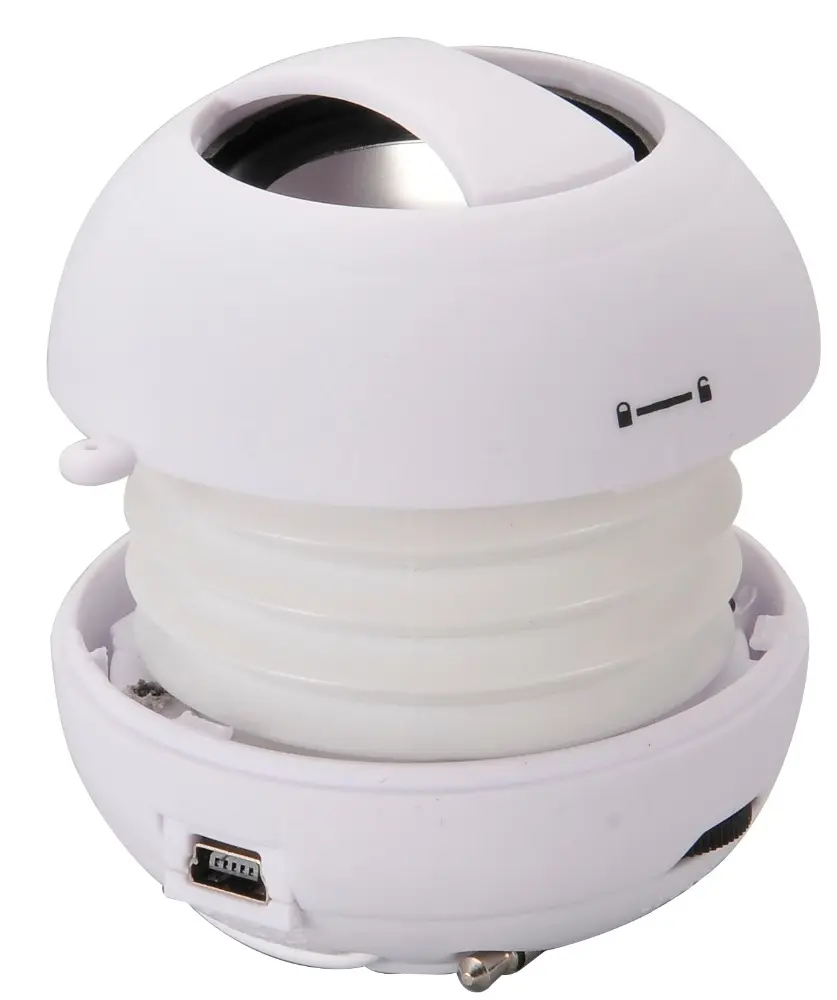 3.5mm jack mini portable speaker hamburger