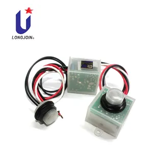 Street Light Pole Built-In Photocontrol Light Sensor Controller automatic On-Off Switch 120-277VAC