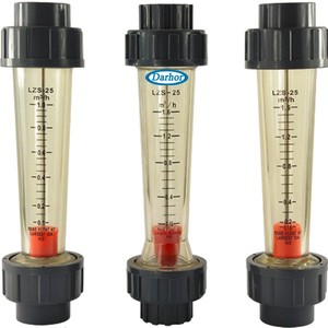 LZS-medidor de flujo de agua PVC ABS, rotámetro líquido, precio bajo - Product Image 3