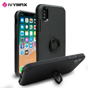 Ivymax Novo Produto da Patente De Design Para O Iphone X Caso Ultra Fino de Luxo Anel