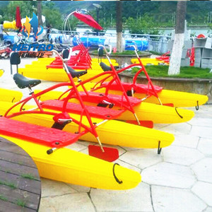 Nuevo Diseño de Bote a Pedal Catamarán, Bicicleta Acuática para Pasear en Lagos o Marinas - Product Image 3