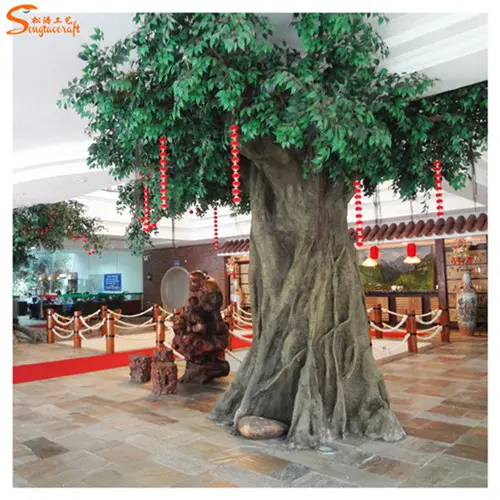 China venda direta da fábrica grande artificial banyan tree, simulação banyan/árvore ficus