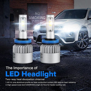 Guangzhou fábrica 2017 coche LED faro H11 H1 Auto LED Bombilla 9005 9006 <span class=keywords><strong>H7</strong></span> LED impermeable luces LED H4 para suzuki swift - Product Image 6