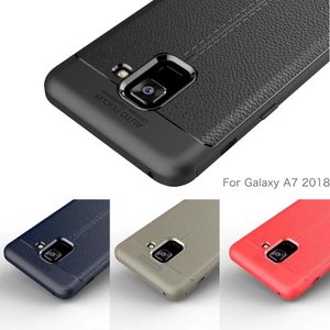 Híbrido Litchi PU de grano armadura de cuero caso del TPU para el caso de <span class=keywords><strong>Samsung</strong></span> <span class=keywords><strong>Galaxy</strong></span> S10 LITE S10 más S8 S9 S9 más S10 m10 M20 - Product Image 2